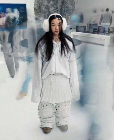 Audrey Nuna wearing Herman Winters — “Locket” video