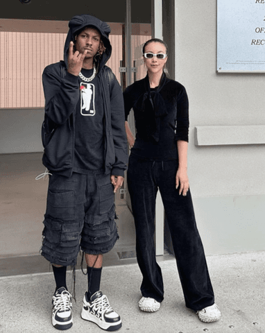 Rich the Kid wearing Herman Winters — Signature Jorts