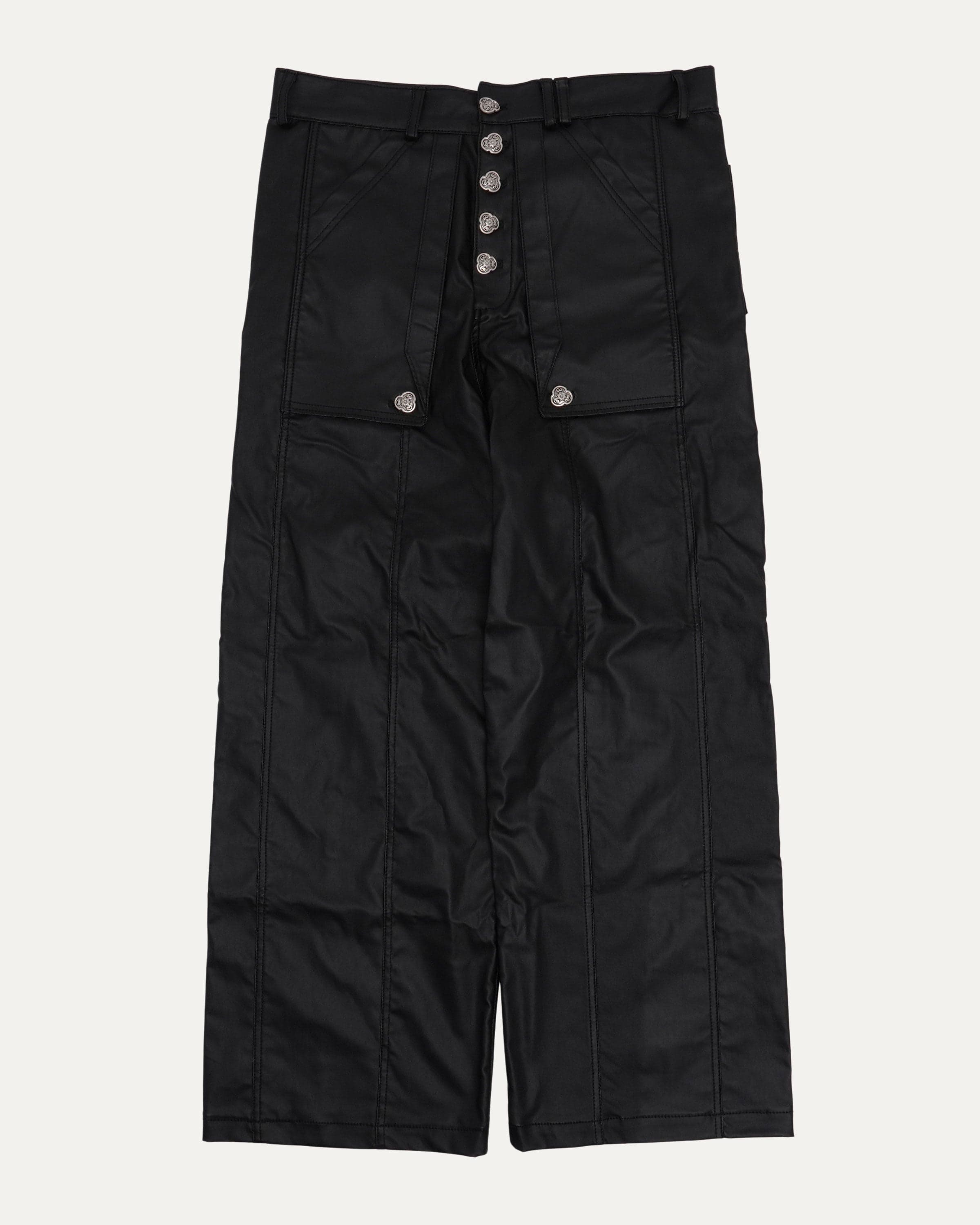 Herman Winters Coated Cargo Pants — at Justin Reed